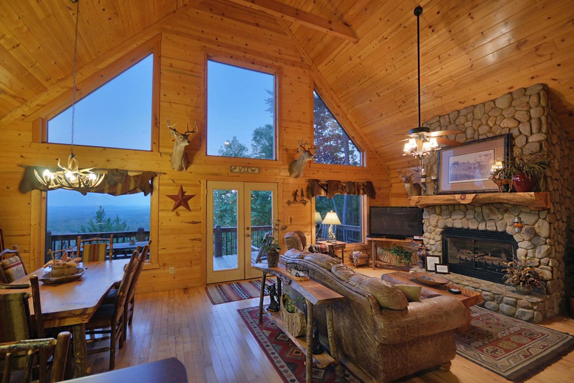 The View Sweeping Mountain Views Gas Fireplace Game Room Hot Tub Blue Ridge Buitenkant foto