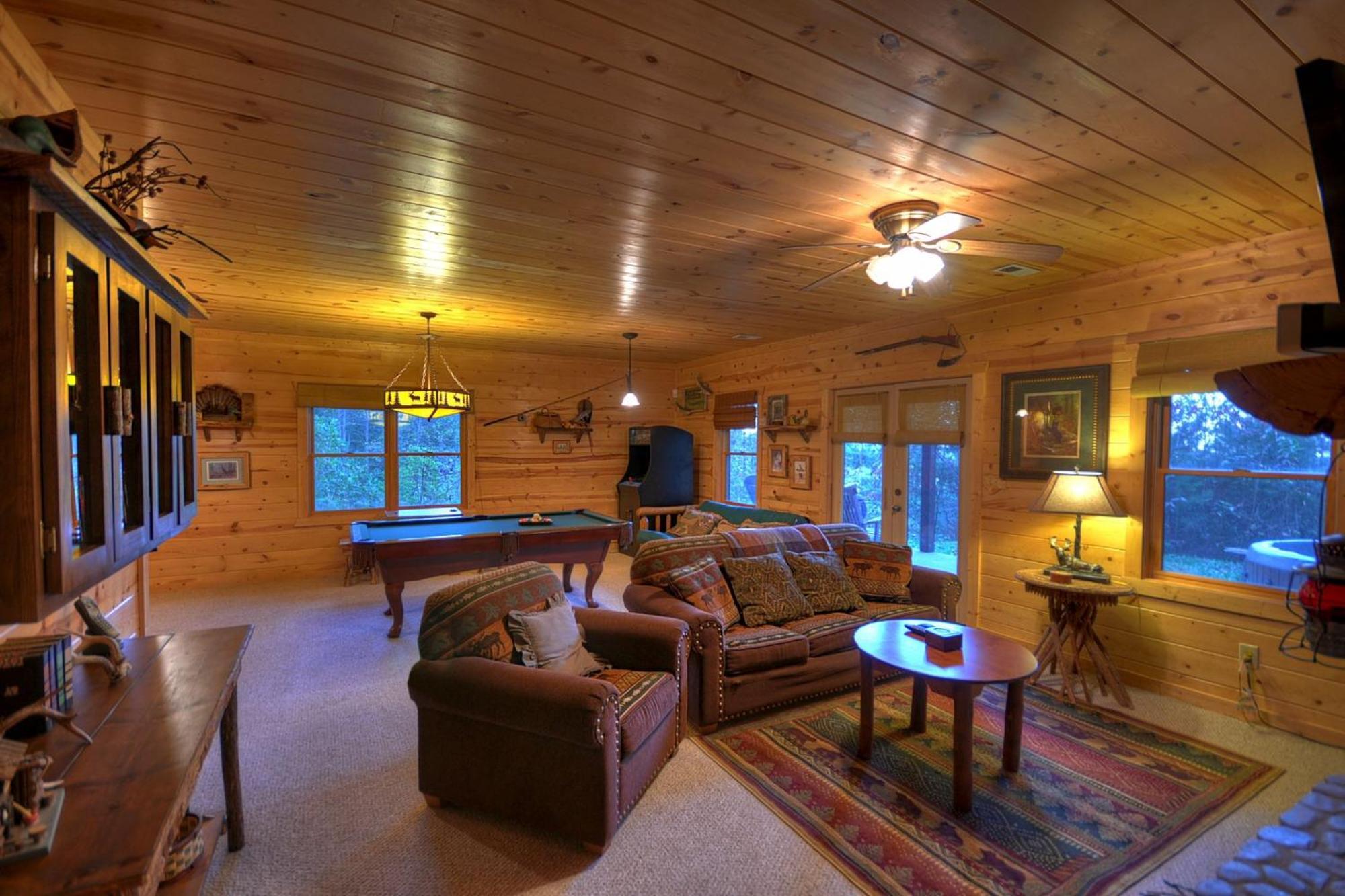 The View Sweeping Mountain Views Gas Fireplace Game Room Hot Tub Blue Ridge Buitenkant foto