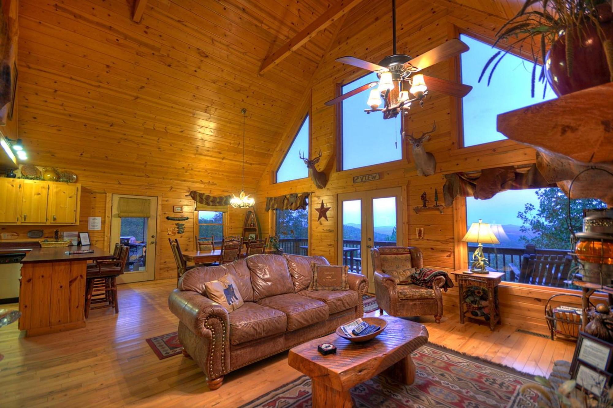 The View Sweeping Mountain Views Gas Fireplace Game Room Hot Tub Blue Ridge Buitenkant foto